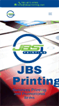 Mobile Screenshot of jbsprinting.net
